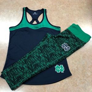 Notre Dame Athletic Wear (Tank & Capris)